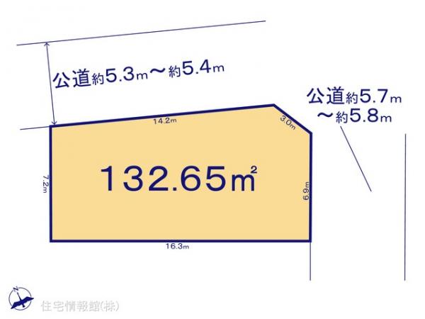 土地 千葉県習志野市袖ケ浦４丁目1-3 京成本線京成津田沼駅 4,400万円