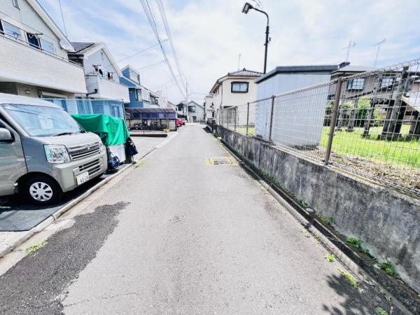 福生市熊川01期 前面道路含む現地写真