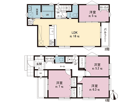中古戸建 横浜市旭区上川井町 東急田園都市線南町田グランベリーパーク駅 3,630万円