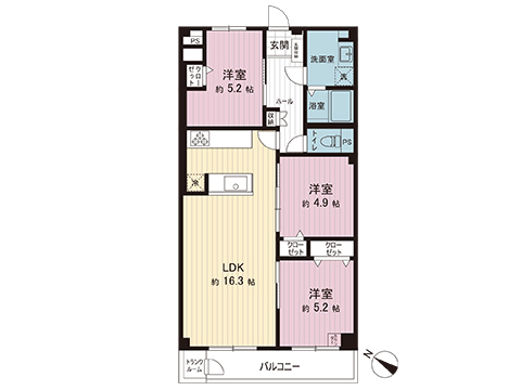 中古マンション 相模原市南区新磯野２丁目 小田急線相武台前駅 1,990万円