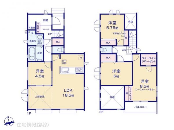 新築戸建 千葉県松戸市新松戸６丁目304 JR武蔵野線新松戸駅 4,190万円