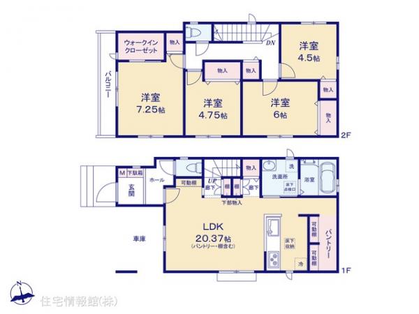 新築戸建 千葉県松戸市新松戸６丁目304 JR武蔵野線新松戸駅 5,190万円