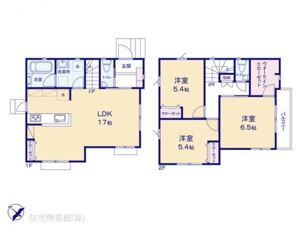 新築戸建 東京都八王子市上柚木1096-2 京王相模原線南大沢駅 4,680万円