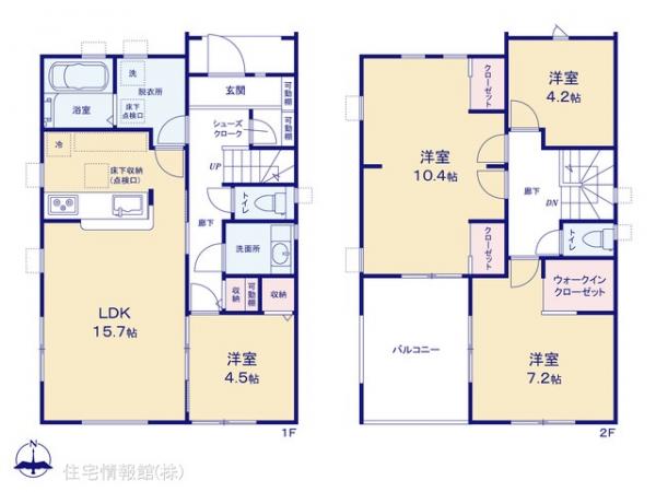 新築戸建 埼玉県草加市稲荷６丁目4-16 東武伊勢崎線草加駅 4,080万円