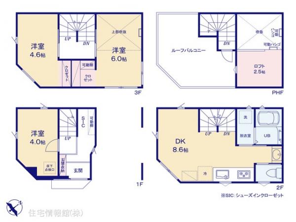 新築戸建 東京都足立区宮城１丁目33-15 日暮里・舎人ライナー足立小台駅 3,780万円