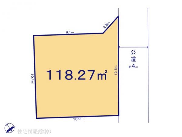 土地 千葉県四街道市栗山1052-224 JR総武本線四街道駅 1,600万円