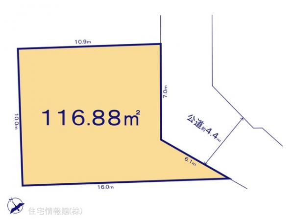 土地 千葉県四街道市栗山1052-224 JR総武本線四街道駅 1,800万円