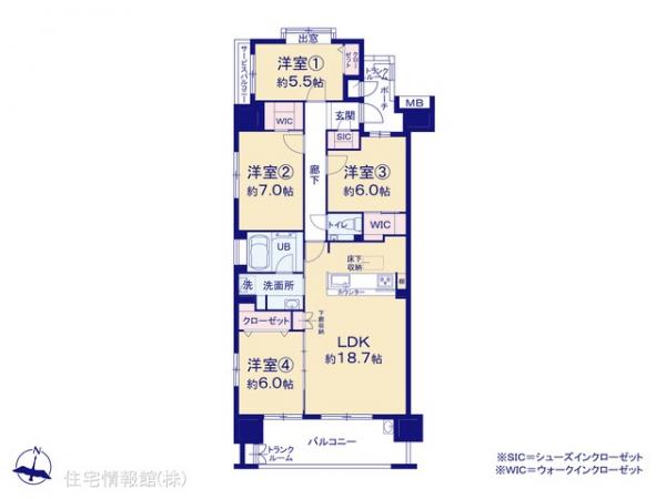 中古マンション 神奈川県横浜市金沢区能見台４丁目3-15 京急本線金沢文庫駅 4,780万円