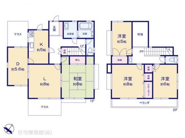 中古戸建 千葉県野田市西三ケ尾484-117 東武野田線梅郷駅 1,698万円