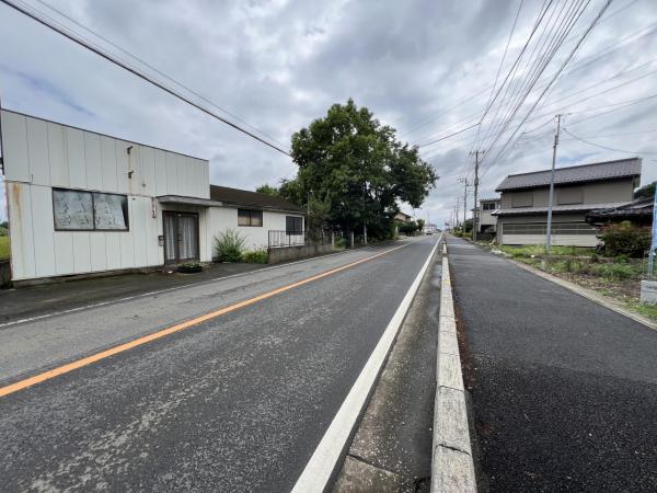 狭山市中新田1期 前面道路含む現地写真