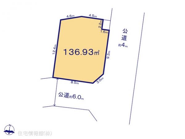 土地 埼玉県坂戸市鎌倉町15 東武東上線北坂戸駅 1,880万円