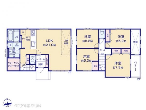 新築戸建 埼玉県さいたま市岩槻区諏訪５丁目5-4 東武野田線東岩槻駅 3,698万円