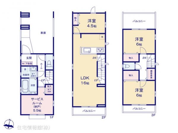 新築戸建 埼玉県さいたま市南区辻５丁目1319-3 JR埼京線北戸田駅 4,990万円
