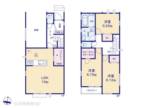 新築戸建 埼玉県さいたま市南区辻５丁目1319-3 JR埼京線北戸田駅 5,790万円