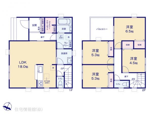 新築戸建 埼玉県北葛飾郡松伏町大字松伏2198-5 東武伊勢崎線北越谷駅 3,380万円