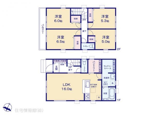 新築戸建 埼玉県北葛飾郡松伏町大字松伏2198-5 東武伊勢崎線北越谷駅 3,280万円