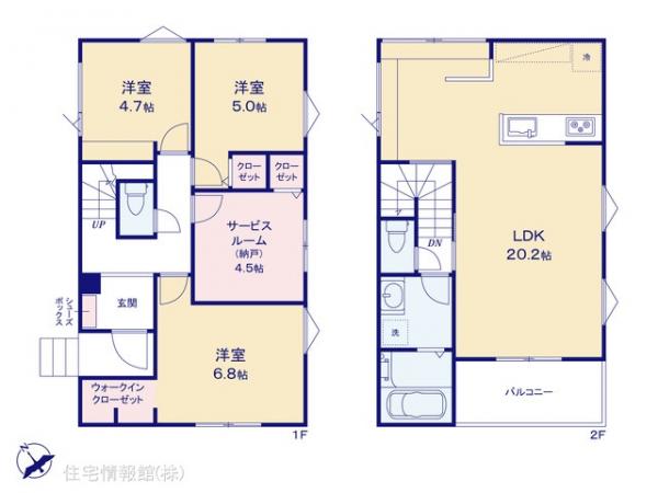 新築戸建 埼玉県越谷市大字大林519-9 東武伊勢崎線大袋駅 3,870万円