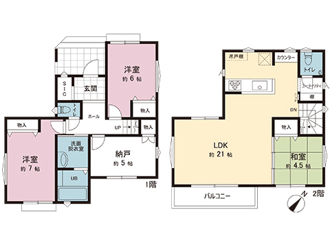 新築戸建 横浜市戸塚区平戸１丁目 JR横須賀線東戸塚駅 4,880万円