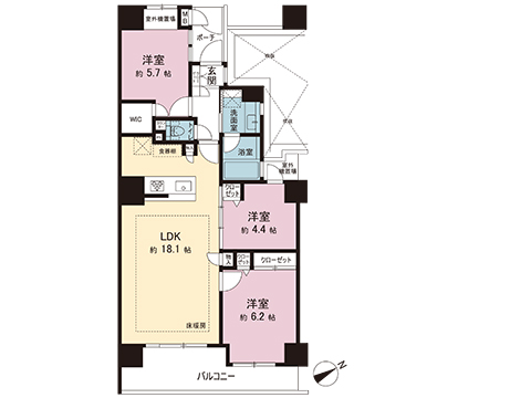 中古マンション 立川市曙町２丁目 JR中央本線立川駅 7,999万円