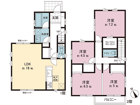 新築戸建 さいたま市西区大字西遊馬 JR川越線指扇駅 3,680万円