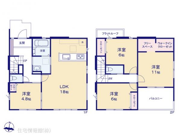 新築戸建 埼玉県白岡市新白岡７丁目7-1 JR東北本線（宇都宮線）新白岡駅 5,648万円