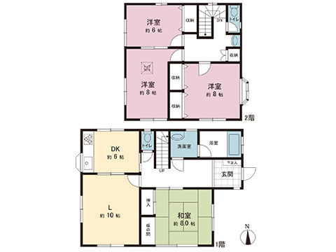 中古戸建 相模原市中央区星が丘４丁目 JR相模線上溝駅 3,880万円