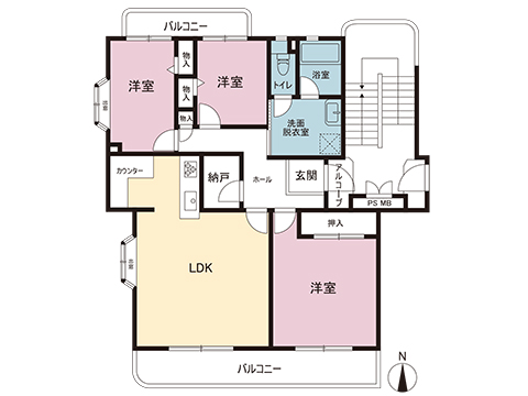 中古マンション 座間市東原５丁目 相鉄本線さがみ野駅 1,780万円
