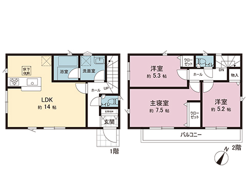 新築戸建 座間市栗原中央１丁目 小田急線相武台前駅 2,980万円