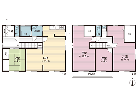 中古戸建 宇都宮市岩曽町 JR東北本線 (宇都宮線）岡本駅 2,299万円