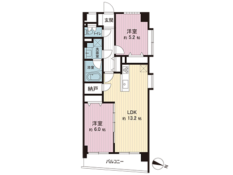 中古マンション 大和市大和東２丁目 相鉄本線大和駅 3,898万円