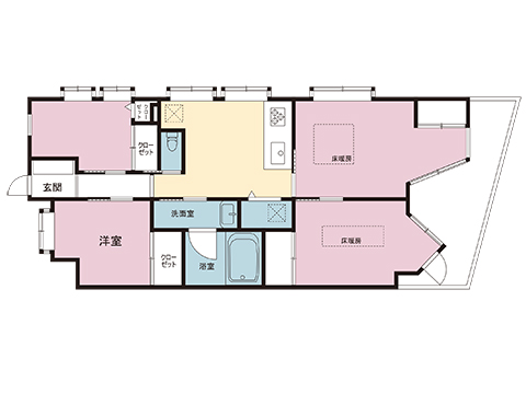 中古マンション 相模原市中央区南橋本１丁目 JR相模線南橋本駅 2,750万円