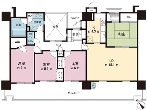 中古マンション 相模原市中央区富士見６丁目 JR横浜線相模原駅 2,980万円