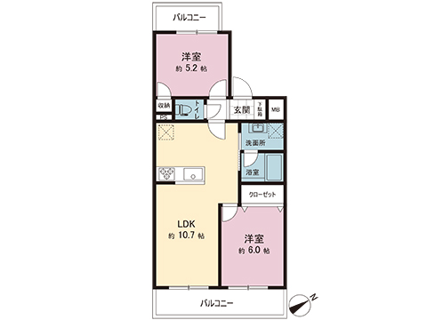 中古マンション 座間市ひばりが丘１丁目 小田急江ノ島線南林間駅 1,590万円