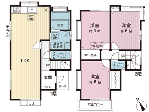 中古戸建 町田市南大谷１丁目 小田急線玉川学園前駅 3,999万円