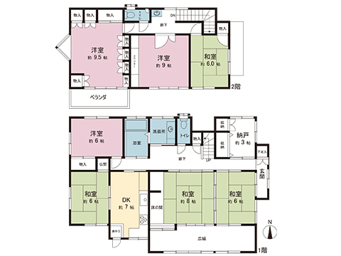 中古戸建 中郡二宮町二宮 JR東海道本線(東京〜熱海)二宮駅 3,280万円