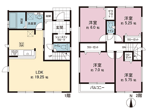 新築戸建 平塚市御殿４丁目 JR東海道本線(東京〜熱海)平塚駅 3,380万円