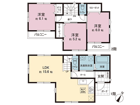 中古戸建 藤沢市善行５丁目 小田急江ノ島線善行駅 3,190万円