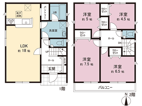 新築戸建 平塚市山下１丁目 JR東海道本線(東京〜熱海)平塚駅 3,280万円
