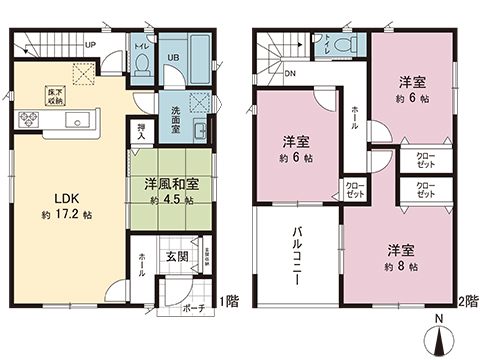 新築戸建 平塚市山下１丁目 JR東海道本線(東京〜熱海)平塚駅 3,080万円