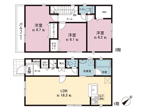 新築戸建 横浜市青葉区奈良町 小田急線玉川学園前駅 4,480万円