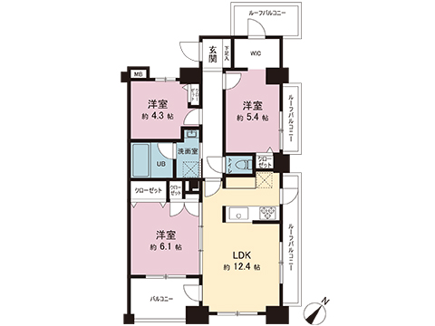 中古マンション 川越市脇田本町 JR川越線川越駅 4,280万円