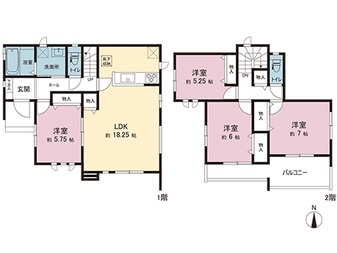 新築戸建 町田市南成瀬６丁目 JR横浜線成瀬駅 7,790万円