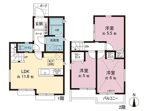 新築戸建 東久留米市柳窪３丁目 西武新宿線小平駅 4,480万円