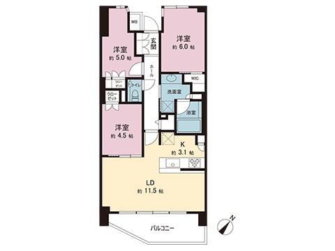 中古マンション 町田市森野２丁目 小田急線町田駅 7,480万円