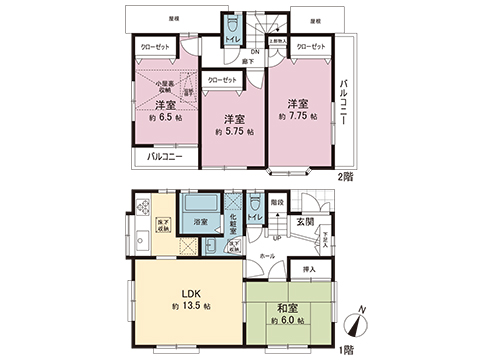 中古戸建 町田市金森３丁目 JR横浜線成瀬駅 3,800万円