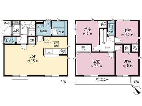 新築戸建 綾瀬市深谷南４丁目 小田急江ノ島線桜ヶ丘駅 3,680万円