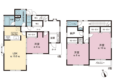 中古戸建 横浜市緑区上山３丁目 横浜市営地下鉄グリーンライン中山駅 4,049万円