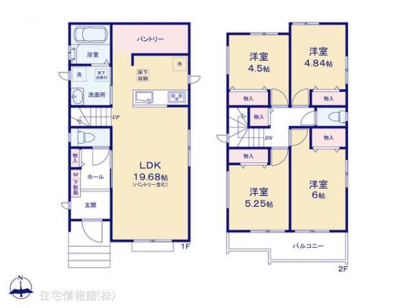 新築戸建 埼玉県草加市氷川町580-1 東武伊勢崎線草加駅 5,590万円