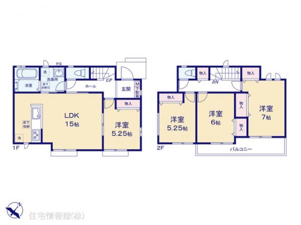 新築戸建 埼玉県ふじみ野市大井中央３丁目9-15 東武東上線ふじみ野駅 3,790万円