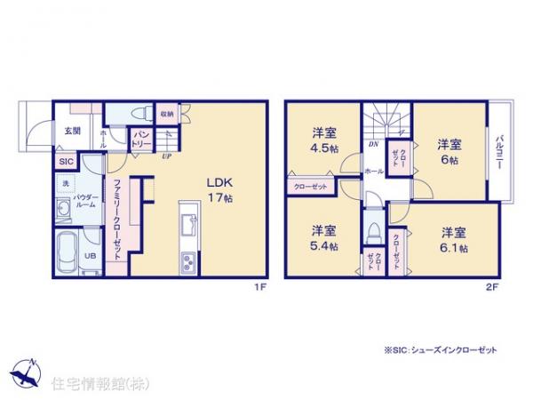 新築戸建 神奈川県横浜市戸塚区平戸４丁目15-3 JR横須賀線東戸塚駅 5,980万円